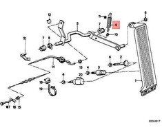 BMW Zugfeder 1502 2002tii E30 1966 1994 Originalus 35411104043