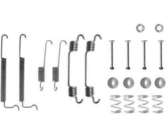 Bosch Priedų komplektas Stabdžių Bambos Chevrolet Aveo Kalos Lacetti Lanos Nubira Daewoo Aranos Espero Nexia OPEL Astra F Corsa C Tigra Vectra Zafira 96445798 96445799 96445800 96445801