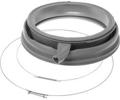 Bosch skalbimo mašinos atsparus tepalui durų gumos tarpiklis ir spaustuvo rinkinys originalus 00776673