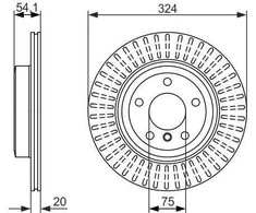 Bosch Stabdžių Diskas BMW Z4 Roadster E89 sDrive 35i 35is 34116763435 34116763436