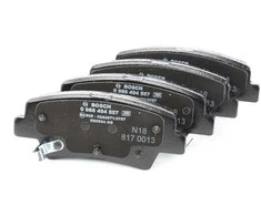 BOSCH stabdžių trinkelių rinkinys 0986494557