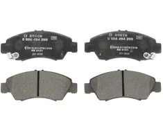BOSCH stabdžių trinkelių rinkinys, diskinis stabdys 0986494299 06450-SAA-G00
