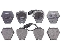BOSCH stabdžių trinkelių rinkinys, diskinis stabdys 0986424690 4B0698151S