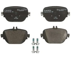 BOSCH stabdžių trinkelių rinkinys, diskinis stabdys 0986424858 A0004205602