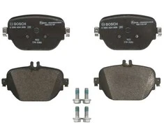 BOSCH stabdžių trinkelių rinkinys, diskinis stabdys 0986424858 A0004205602