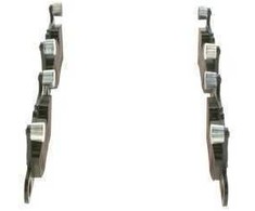 BOSCH stabdžių trinkelių rinkinys, diskinis stabdys 0986494977 7P0698451A