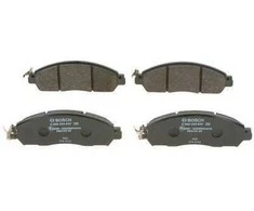 BOSCH stabdžių trinkelių rinkinys, diskinių stabdžių rinkinys 0986424837