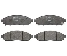 BOSCH stabdžių trinkelių rinkinys, diskinių stabdžių rinkinys 0986494151