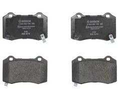 BOSCH stabdžių trinkelių rinkinys, diskinių stabdžių rinkinys 0986494708