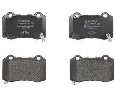 BOSCH stabdžių trinkelių rinkinys, diskinių stabdžių rinkinys 0986494708