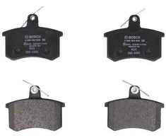 BOSCH stabdžių trinkelių rinkinys, diskinių stabdžių rinkinys 0986494846