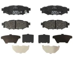 Bosch Stabdžių Trinkelių Rinkinys Subaru Impreza Legacy Forester Outback 26711AA000 26711AA001