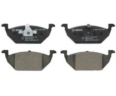 BOSCH stabdžių trinkelių rinkinys, diskinių stabdžių rinkinys 0986424364