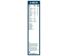 BOSCH valytuvų mentės 3397008998 A0018202545