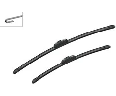 Valytuvų komplektas Bosch Aerotwin Retrofit AR607S, 600/475 mm