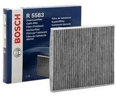 Bosch Žiedadulkių filtras FIAT 500 500 C PANDA FORD ABARTH 77365763 1673744