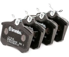 Brembo Galinių stabdžių trinkelių rinkinys RENAULT Espace III CITROËN C3 II
