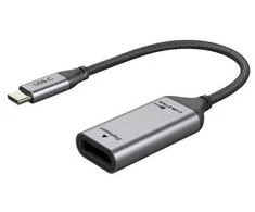 Cabletime Adapteris USB-C (M) - DisplayPort (F), 4K/60Hz, su paauksuotomis jungtimis