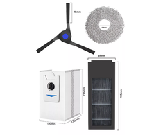 Cann "Ecovacs" "Deebot X2 Omni" / "X2 Pro" / "X2", dulkių siurblio rinkinys