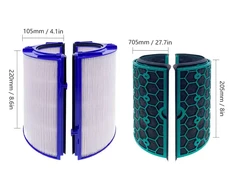 Cann HEPA ir anglies filtras 969048-01, skirtas "Dysons" oro valytuvui HP04 TP04 DP04 TP05 DP05