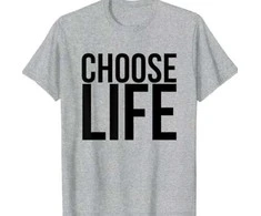 Cann Marškinėliai vyrams ir moterims (unisex) "Choose Life" Pilkas
