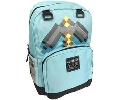 Cann Minecraft mokyklinė kuprinė 40 cm, mėlyna
