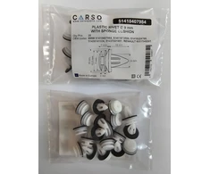 Carso BMW MINI VW PORSCHE apdailos interjero spaustukai su poveržlėmis 20 vnt. 51410407984
