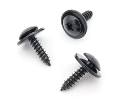 Carso Fender Liner Splash Shield Wheelhouse Liner Screw Phillips Truss Head Sems for Honda Acura