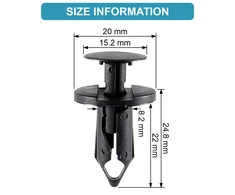 Carso Laikiklis, skirtas VW Golf Transporter T4 T5 Audi A3 A4 A5 A6 A7 Q3 Q5 Q7 20 vnt.