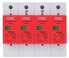 CNC DC viršįtampių ribotuvas, 4P, B klasės, 60-1000kA, 1000VDC