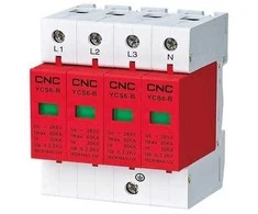 CNC AC viršįtampių ribotuvas, 4P, B klasės, 30-60 kA, 385VAC