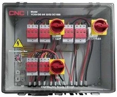 CNC PV atjungimo skydelis, DC 6in-6out, išorinis