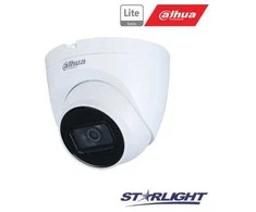 Dahua IP kamera kupol. 2MP STARLIGT, IR pašvietimas iki 30m, 1/2.8” 3.6mm 88°, WDR, IVS, IP67, H.265,