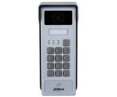 Dahua Technology Co IP domofono kamera, 1 abonento, 2MP 1/2.8” colio 84°, integruotas kortelių skaitytuvas,IP55, IK08