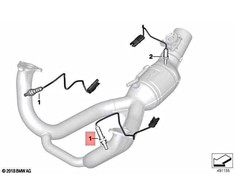 Deguonies Sensorius BMW R 1200 GS R 1250 GS Originalus 11788393838