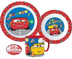 Disney Cars indų rinkinys su puodeliu 265 ml