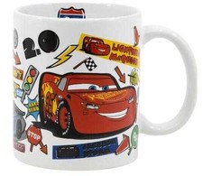 "Disney Cars" lipdukai porcelianinis puodelis 325 ml dovanų dėžutėje