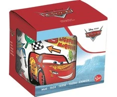 Disney Cars porceliano puodelis 235 ml dovanų dėžutėje