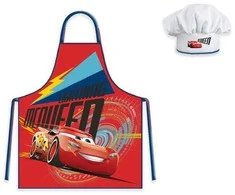 "Disney Cars" vaikiška 2 dalių prijuostė