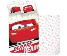 Disney Cars vaikų patalynės komplektas, 100 x 135 cm
