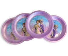 "Disney Frozen" lėkščių rinkinys, 4 vnt., 21 cm