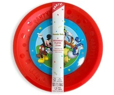 Disney Mickey "Disney" lėkščių rinkinys, 4 vnt., 21 cm