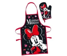 Kepurė "Disney" Minnie 2 dalių prijuostė