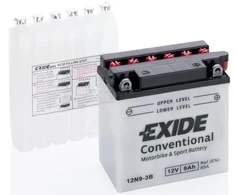 EXIDE 12N9-3B 9Ah akumuliatorius