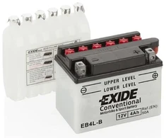 EXIDE YB4L-B / EB4L-B 4Ah akumuliatorius