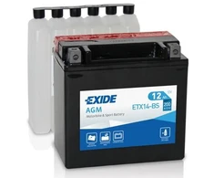 EXIDE YTX14-BS / ETX14-BS 12Ah AGM akumuliatorius