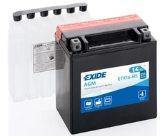 EXIDE YTX16-BS / ETX16-BS AKUMULIATORIUS 14Ah AGM