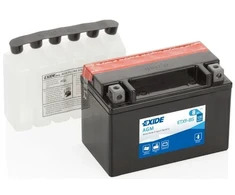 EXIDE YTX9-BS / ETX9-BS AKUMULIATORIUS 8Ah AGM