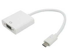 Extra Digital Adapteris USB-C - VGA, 15cm