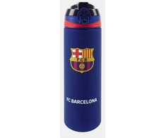 FC Barcelona plastikinė gertuvė su šiaudeliu 700 ml